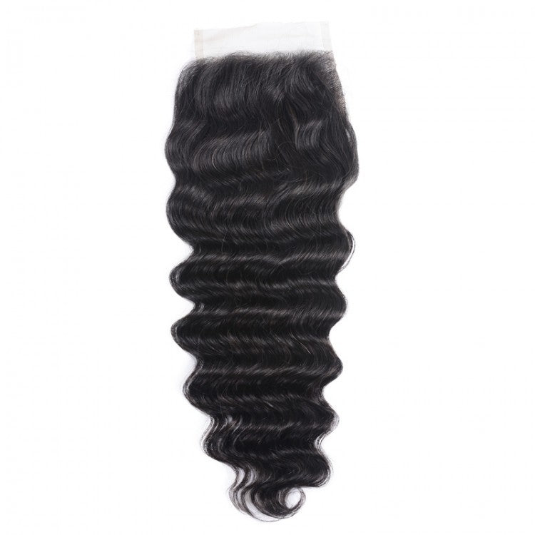 Premium HD 4x4 Lace Closure - Transparent Lace, Dyeable to 613