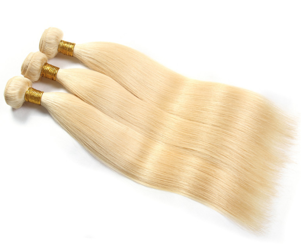Premium 613 Blonde Straight Hair Bundles - Virgin Human Hair