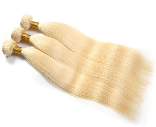 Premium 613 Blonde Straight Hair Bundles - Virgin Human Hair