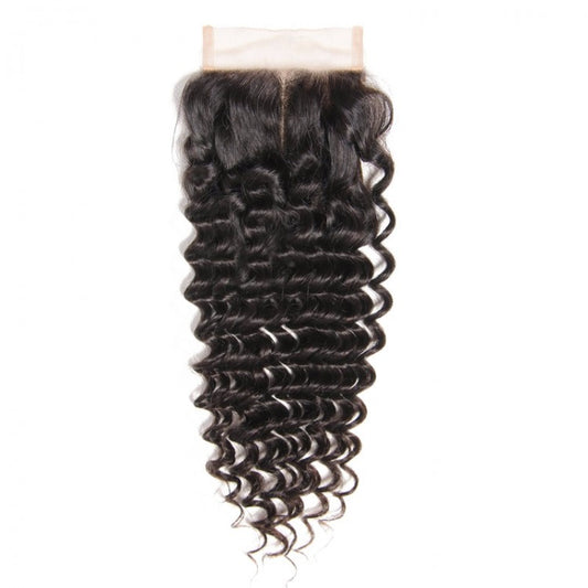 Premium HD 4x4 Lace Closure - Transparent Lace, Dyeable to 613