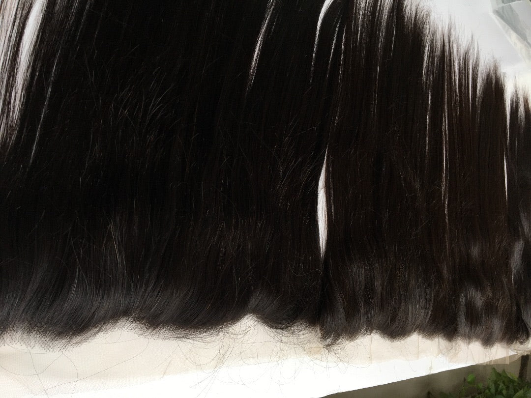 Premium HD Lace Frontals - 100% Virgin Hair, Ear-to-Ear